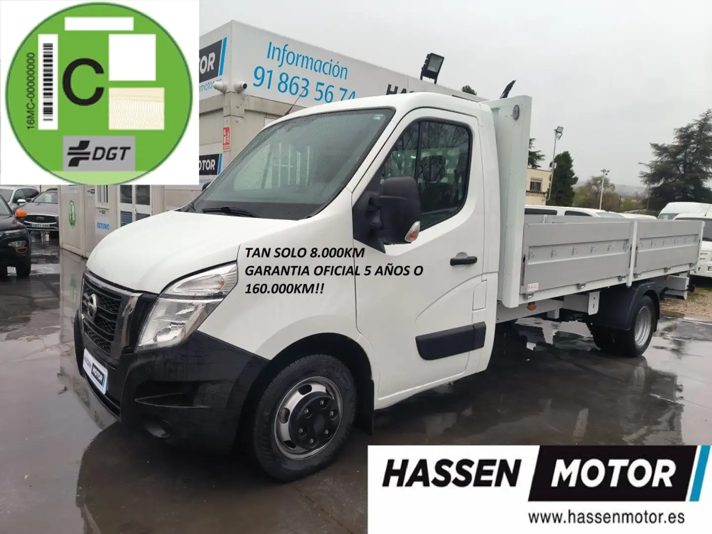 Nissan Interstar C.A 2.3dCi S&S L4H1 3.5T RWD RG Optima 1 Blanc - 1