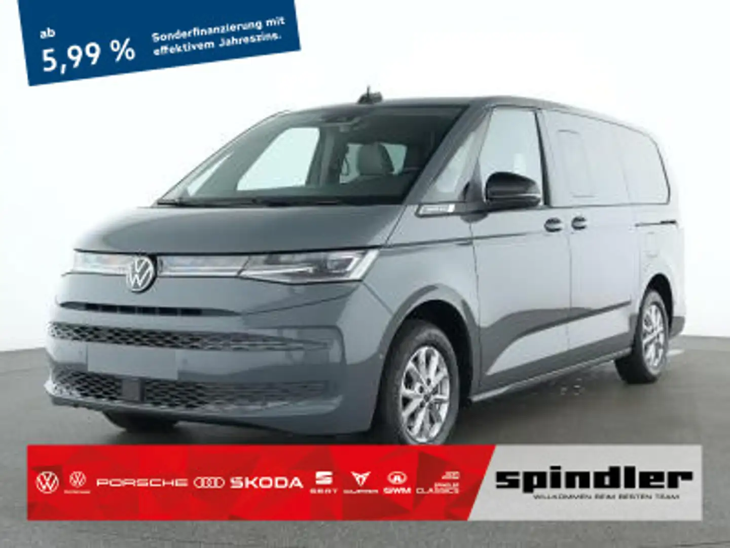 Volkswagen T7 Multivan Life LÜ DSG / Pano, Matrix, AHK, RFK Grau - 1
