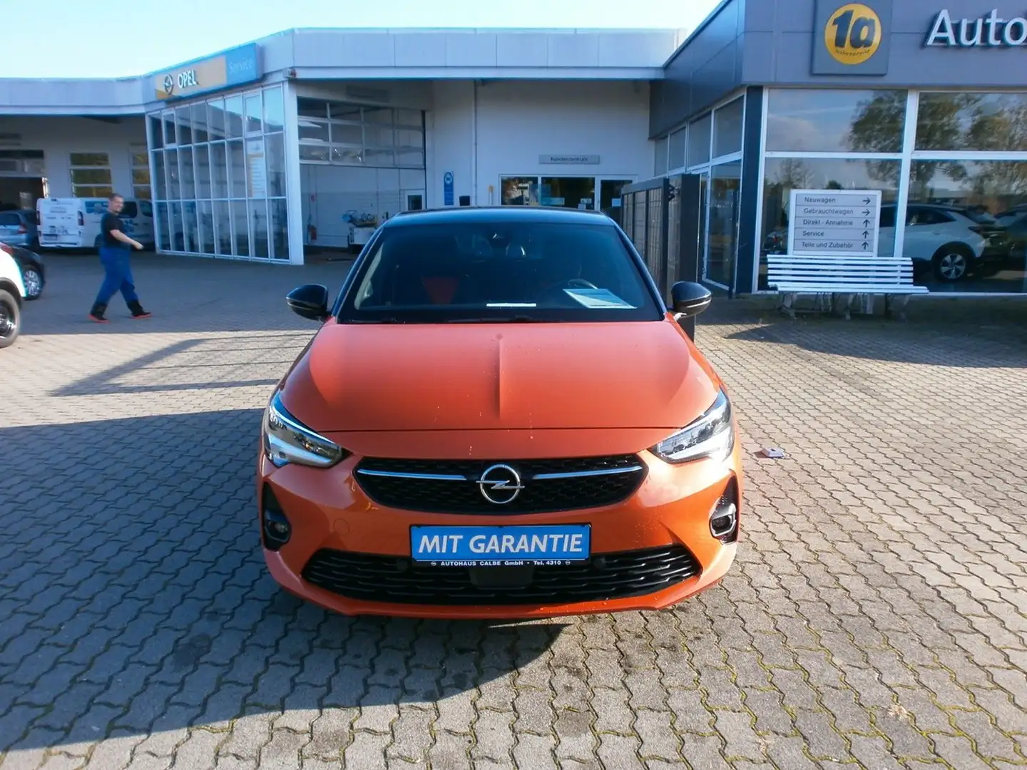 Opel Corsa F GS Line, IntelliLux , SHZ , LHZ , DAB Orange - 2