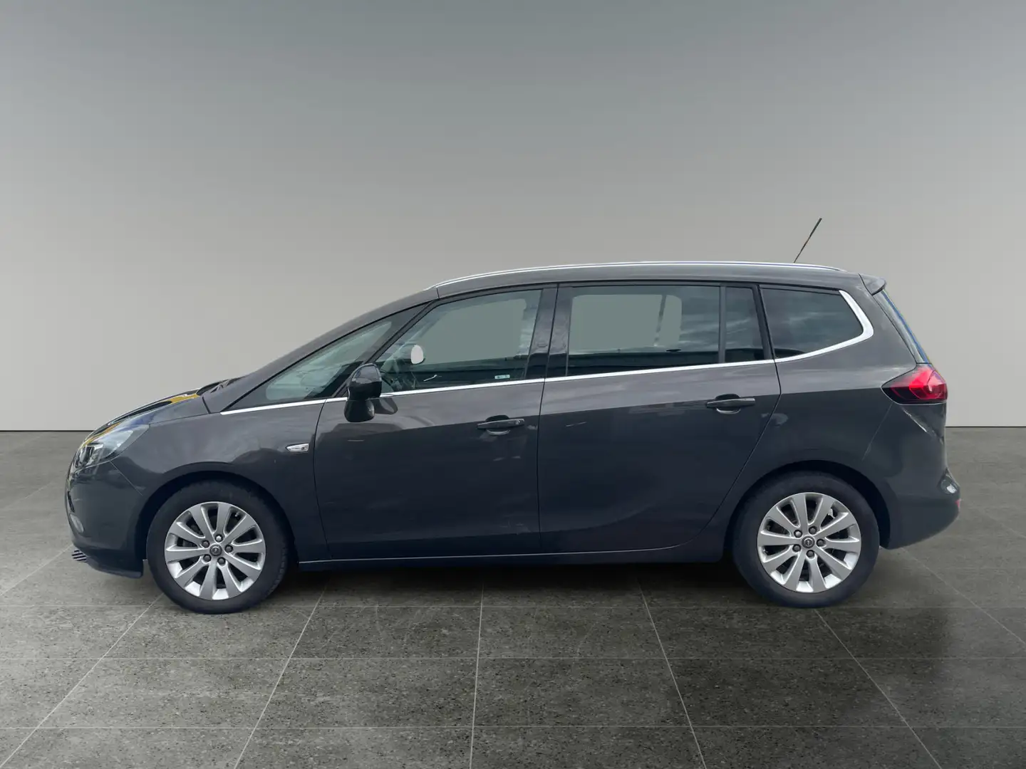 Opel Zafira Tourer 1,6 Ecotec 8-fach bereift, Anhängerkupplung, 7-Si Gris - 2