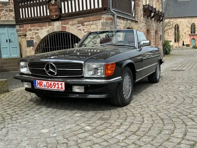 Mercedes-Benz 560 SL H-Zulassung Recaro-Sitze