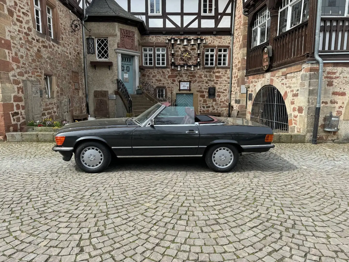 Mercedes-Benz 560 SL H-Zulassung Recaro-Sitze Negru - 2