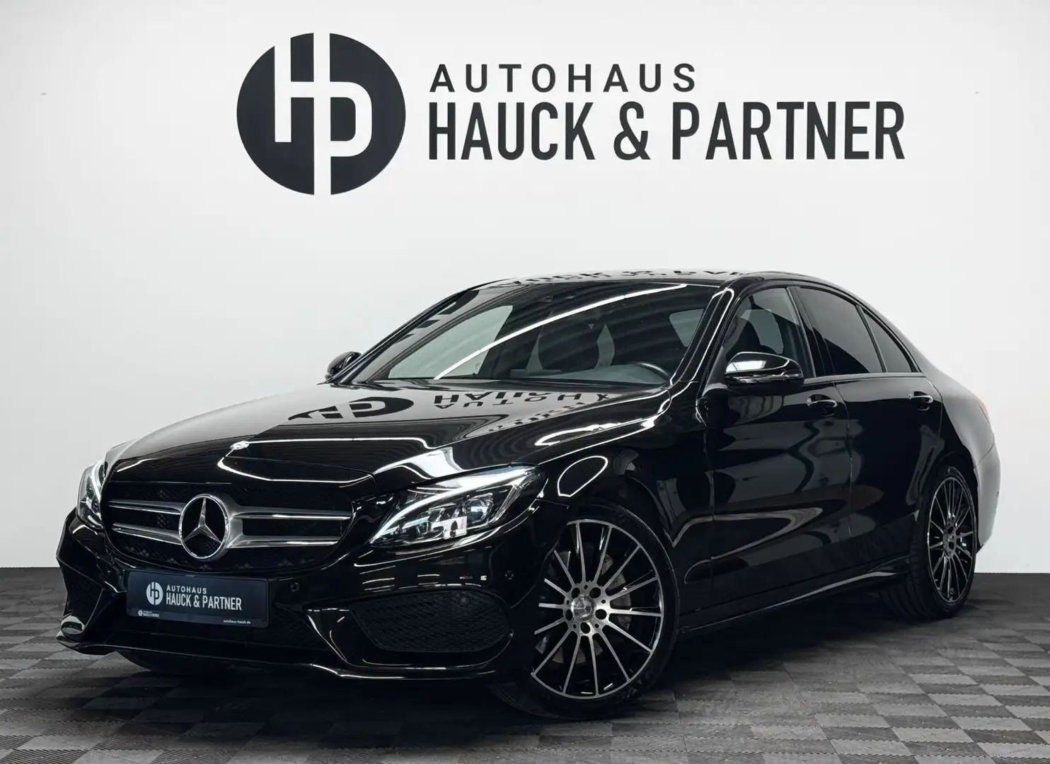 Mercedes-Benz C 250 AMG Lim. *Burmester*LED*Ambiente*Spurhalte Noir - 1