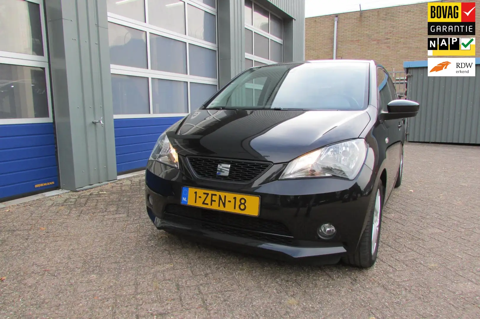 SEAT Mii 1.0 Style Sport I Automaat I Airco I Zwart - 1