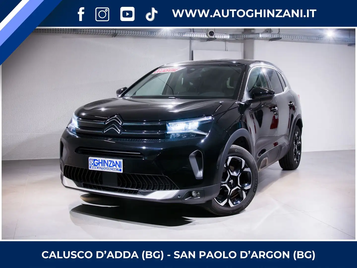 Citroen C5 Aircross BlueHDi 130 S&S EAT8 Max Nero - 1