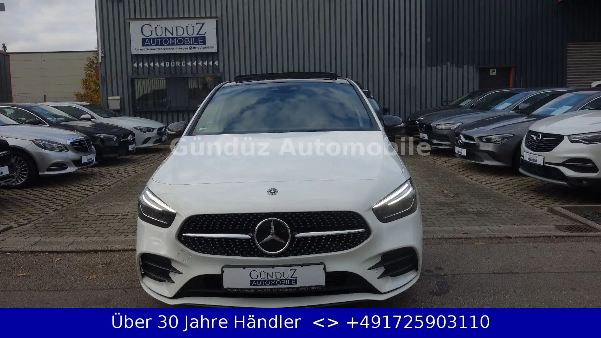 Mercedes-Benz B 200 d 8G-DCT AMG Line *PANO*DISTRONIC*LED*AHK* Weiß - 2