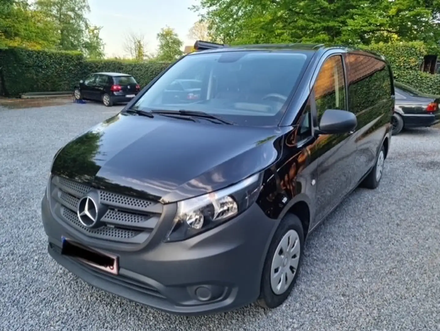Mercedes-Benz Vito Vito 114 CDI Mixto Lang HA Zwart - 1