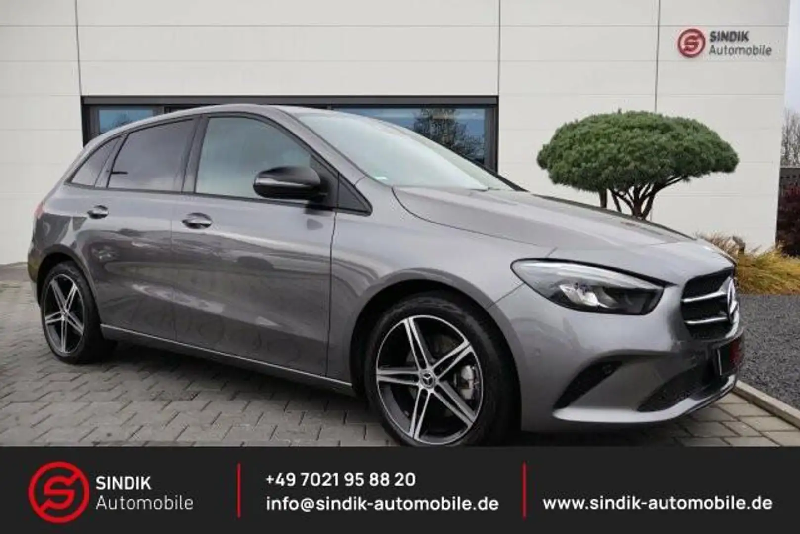 Mercedes-Benz B 220 d Progressive NigtPak-LED-Kamera-MBUX Navi Grau - 1