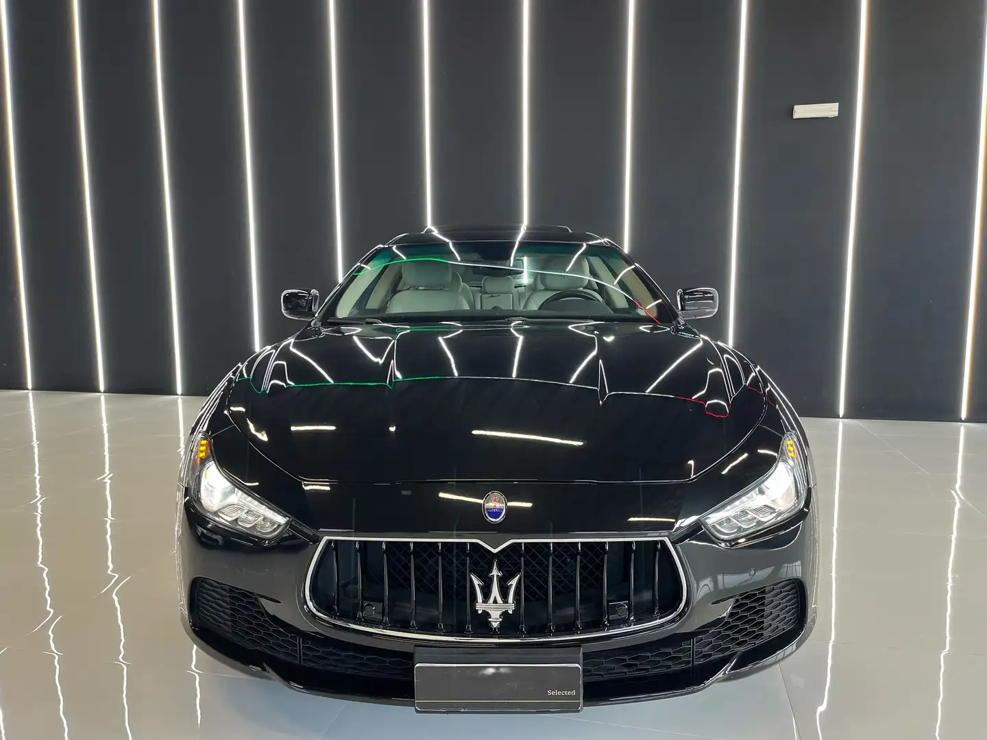 Maserati Ghibli 3.0 V6 250cv auto IVA DEDUCIBILE TETTO PANORAMICO Noir - 2