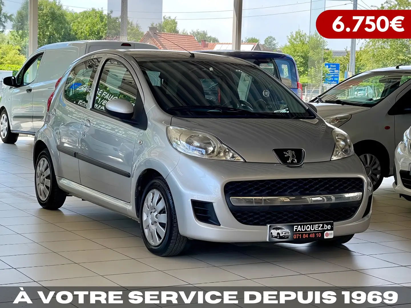 Peugeot 107 107 • 1.0i Trendy • Automatique ✅ Garantie Gris - 1