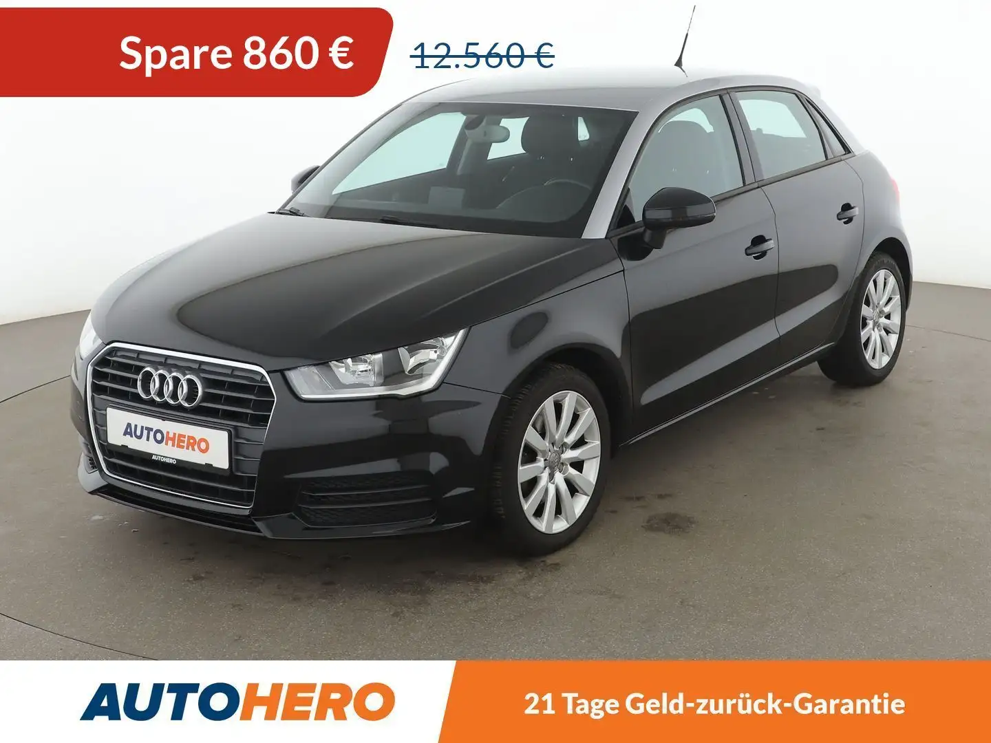 Audi A1 1.4 TFSI *NAVI*TEMPO*PDC*SHZ* Schwarz - 1
