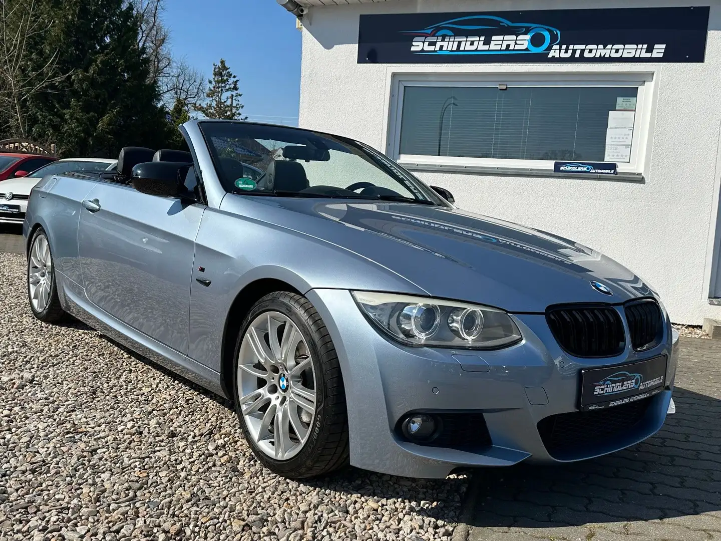 BMW 318 i Cabrio M-Paket Facelift Vollausstattung Modrá - 1