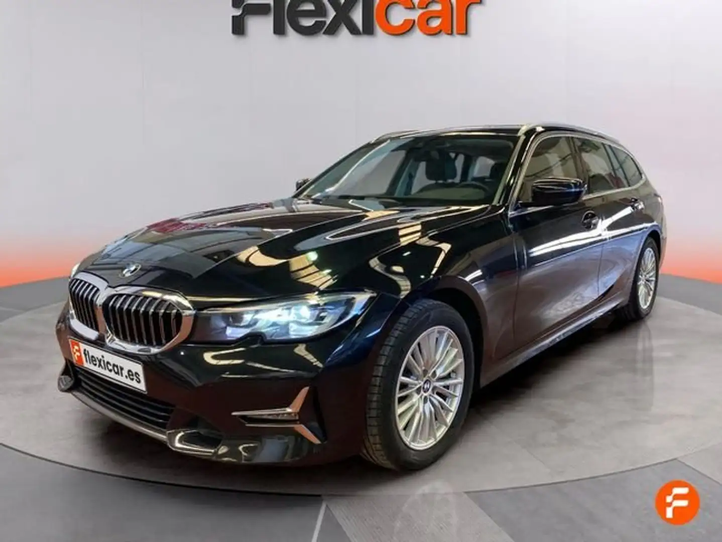 BMW 318 318d Auto. Negro - 2