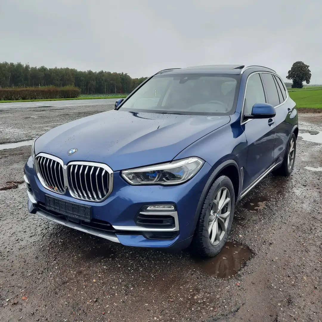BMW X5 xDrive 30 d xLine/Scheckheft BMW/ 1 Hand Blau - 1