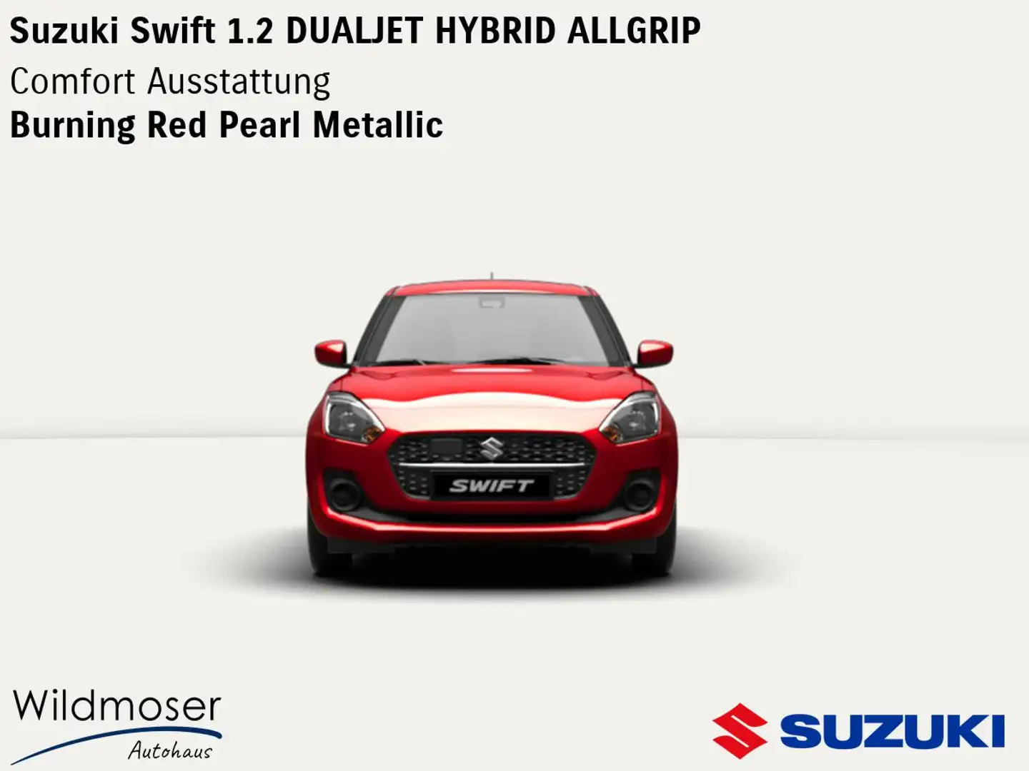 Suzuki Swift ❤️ 1.2 DUALJET HYBRID ALLGRIP ⏱ 5 Monate Lieferzei Rot - 2