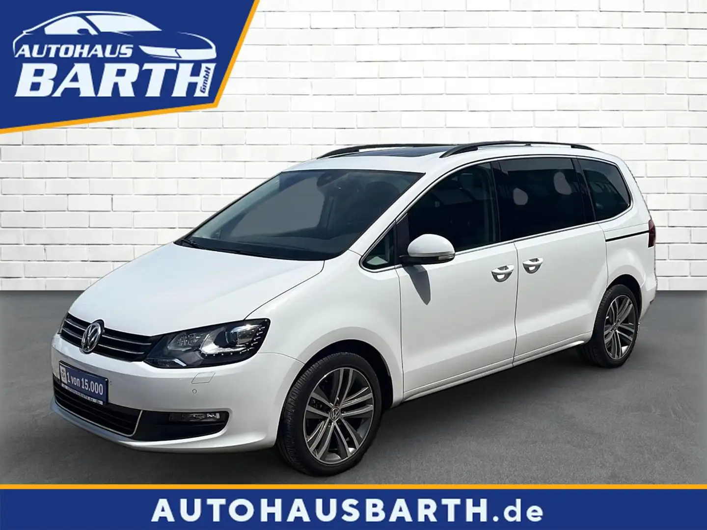 Volkswagen Sharan 1.4 TSI Comfortline *Xenon*Navi*Pano*Standhzg Wit - 1