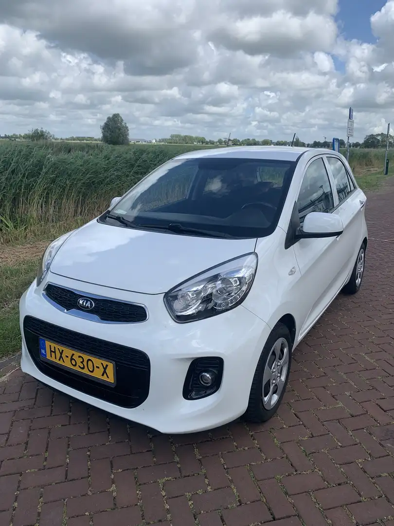Kia Picanto 1.0 CVVT DynamicLine Blanc - 1