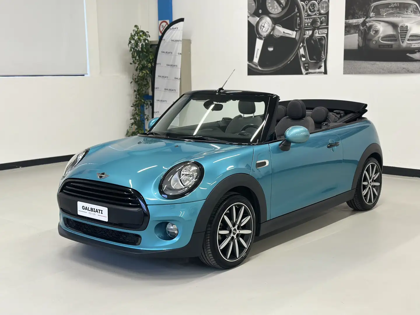 MINI One Cabrio Mini Cabrio 1.2 Bleu - 1