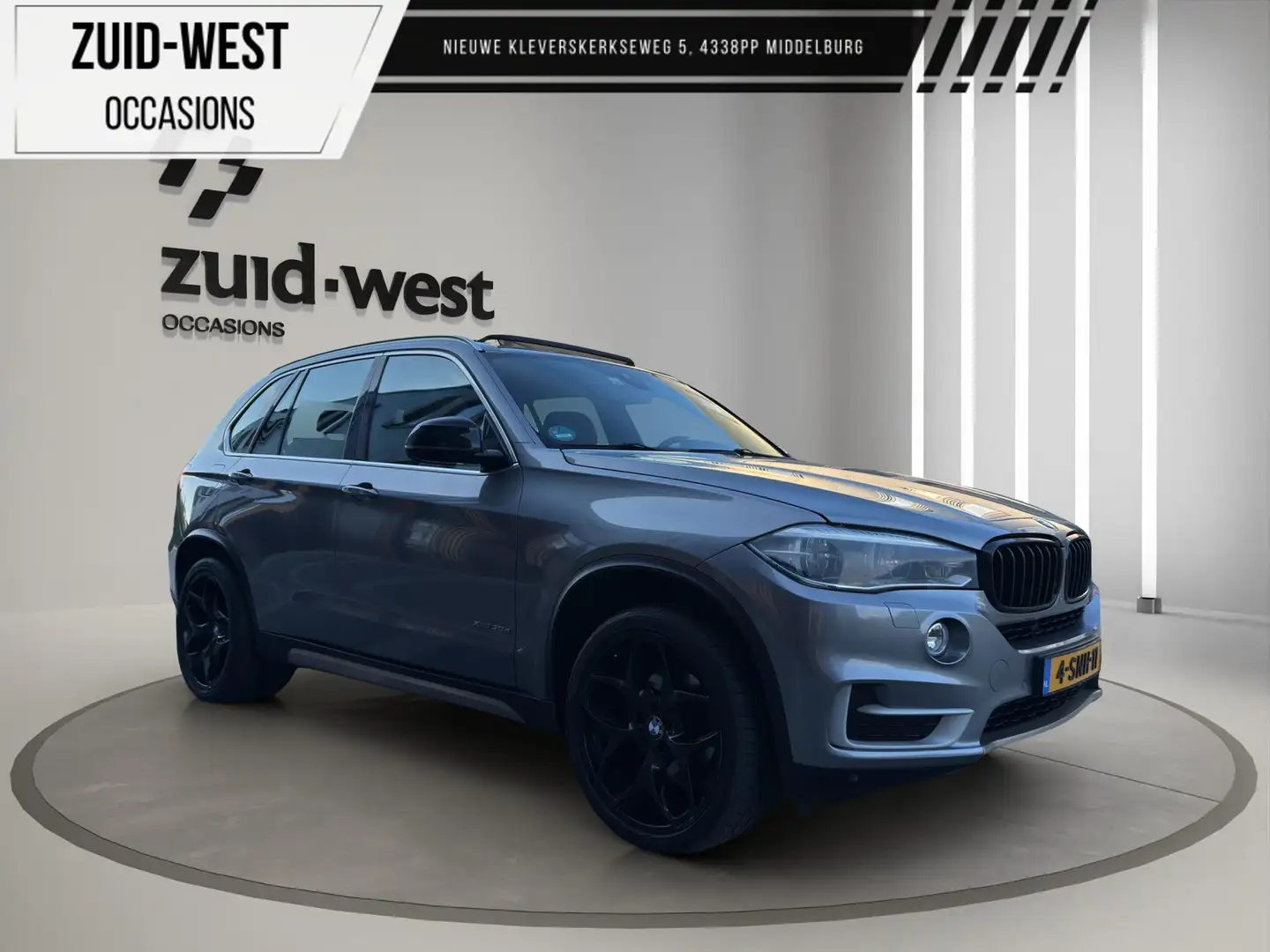 BMW X5 xDrive30d High Executive 7p. Pano H-UP 360 Memory Grijs - 1
