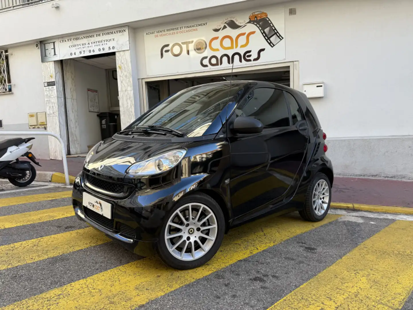 smart forTwo 71CH MHD PASSION SOFTOUCH Noir - 1