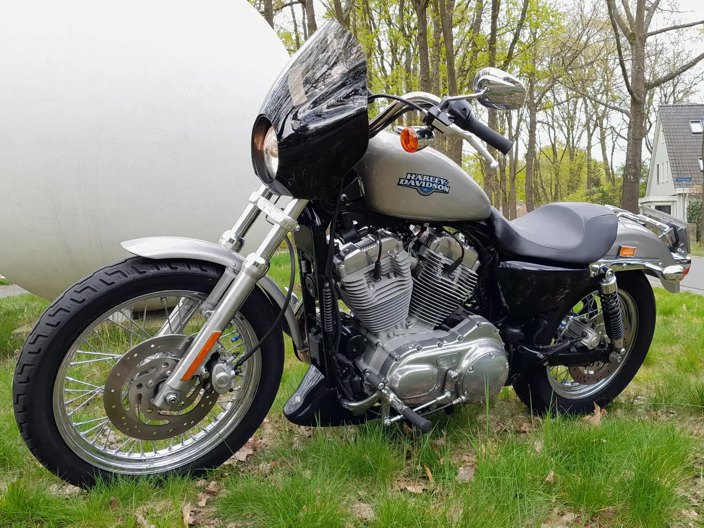 Harley-Davidson Sportster XL 883 LOW 5HD 2008 Zilver - 2