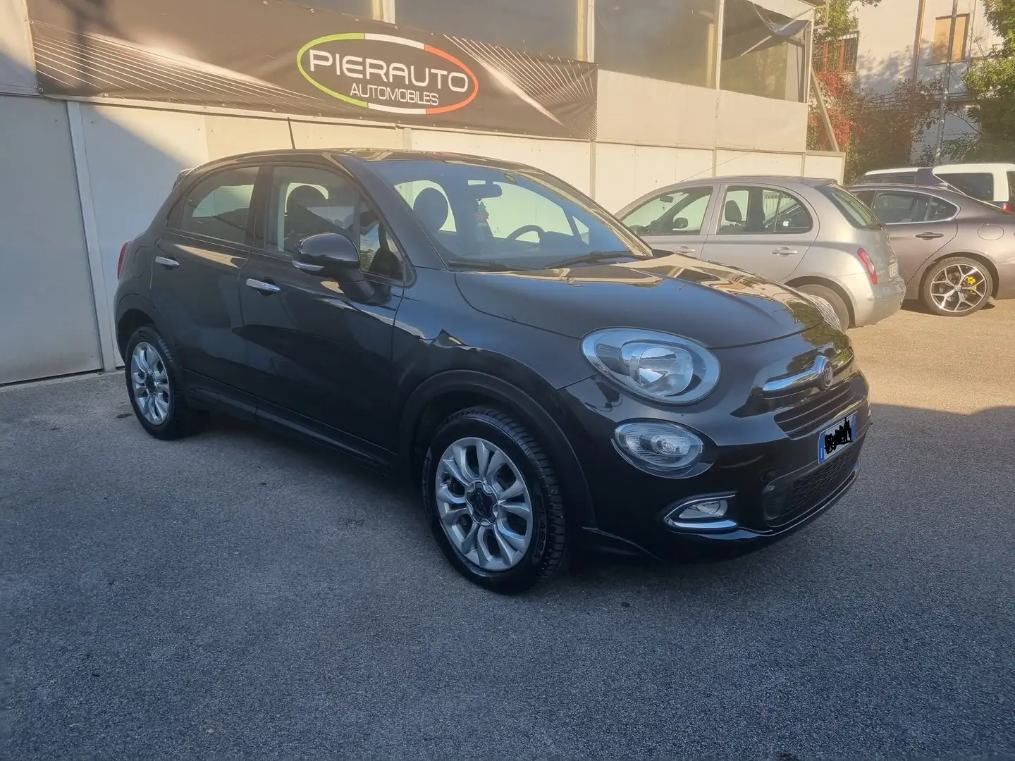 Fiat 500X 500 X 2015 1.3 mjt Pop 4x2 95cv Zwart - 2