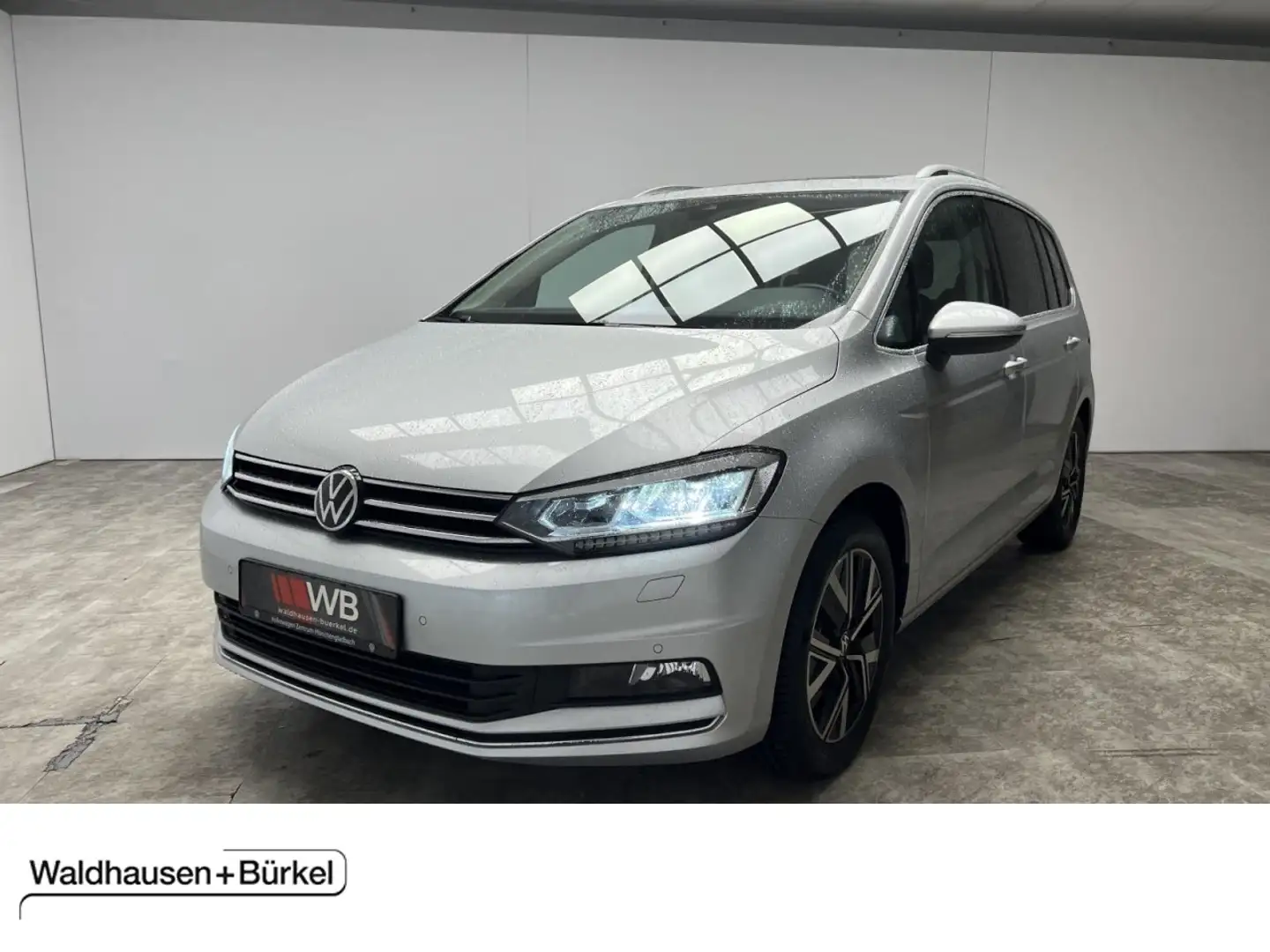 Volkswagen Touran 1.5 TSI DSG Highline 7-Sitzer Klima Navi Silber - 1