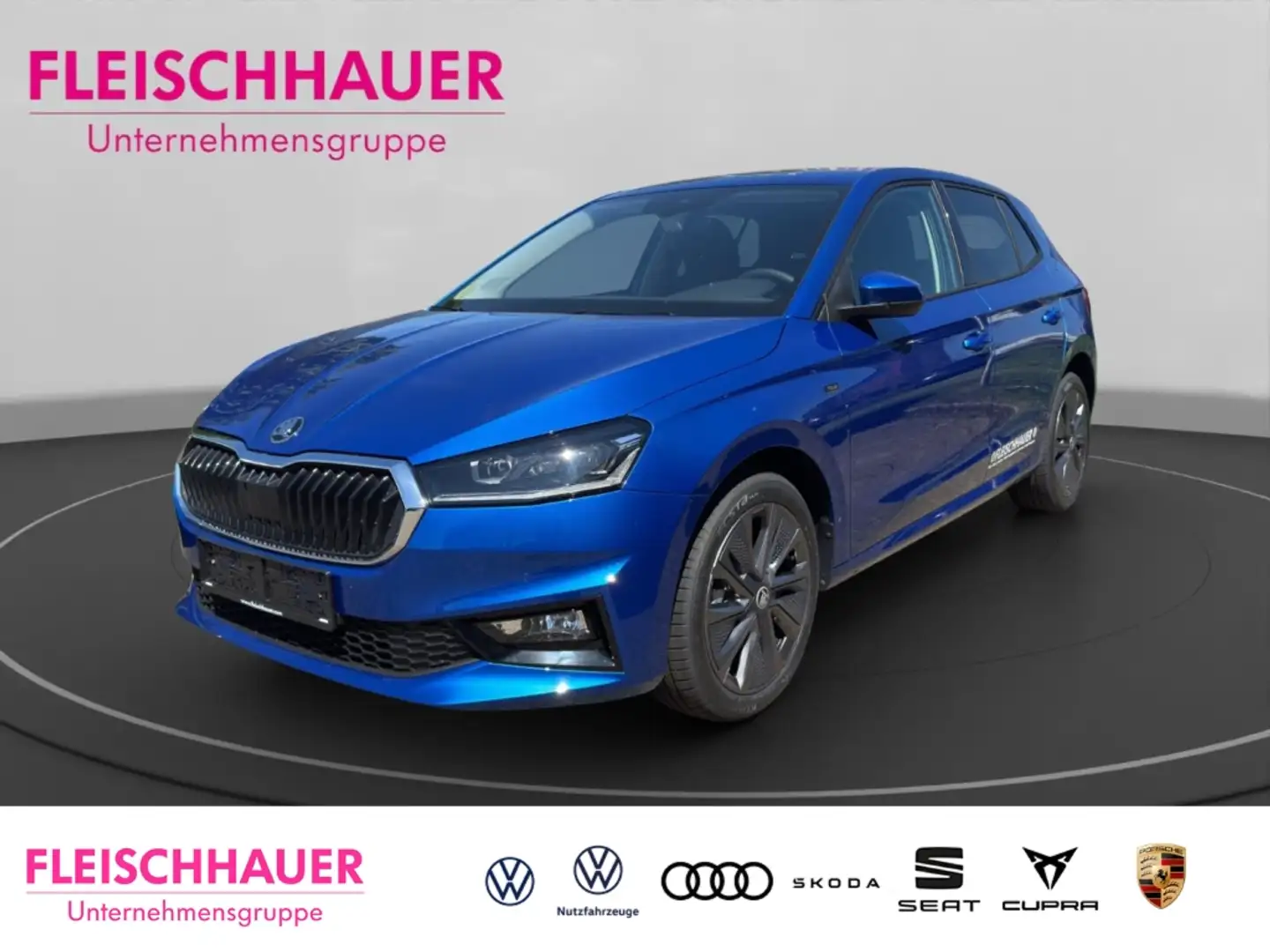Skoda Fabia 1.0 TSI Tour ACC Carplay LED Rückfahrkamera Blau - 1