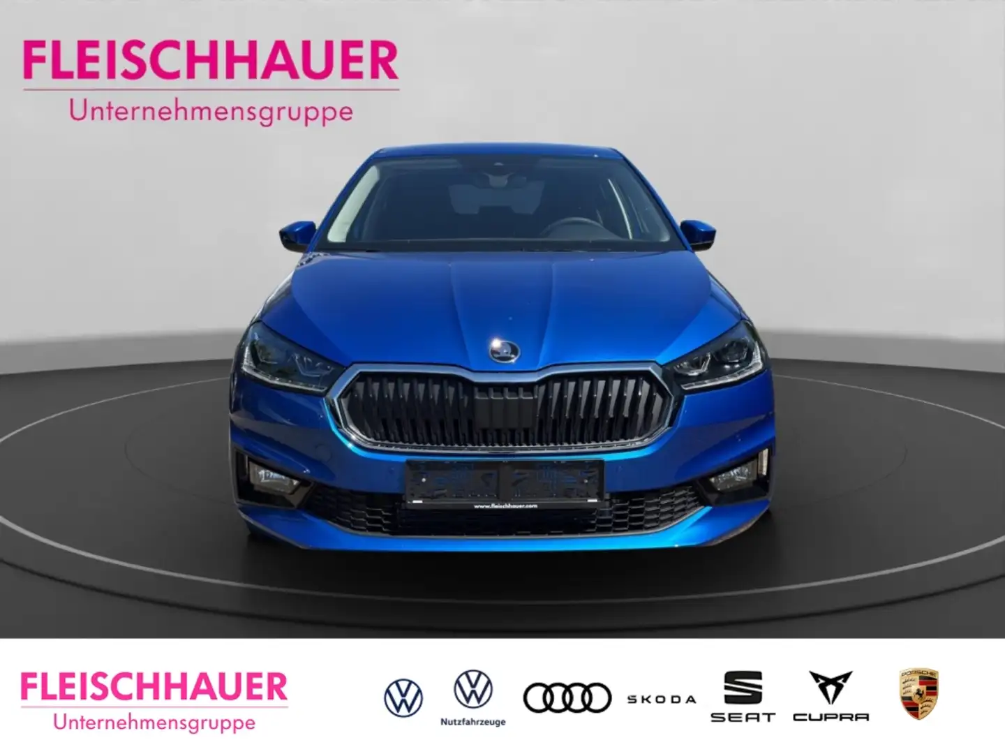 Skoda Fabia 1.0 TSI Tour ACC Carplay LED Rückfahrkamera Blau - 2