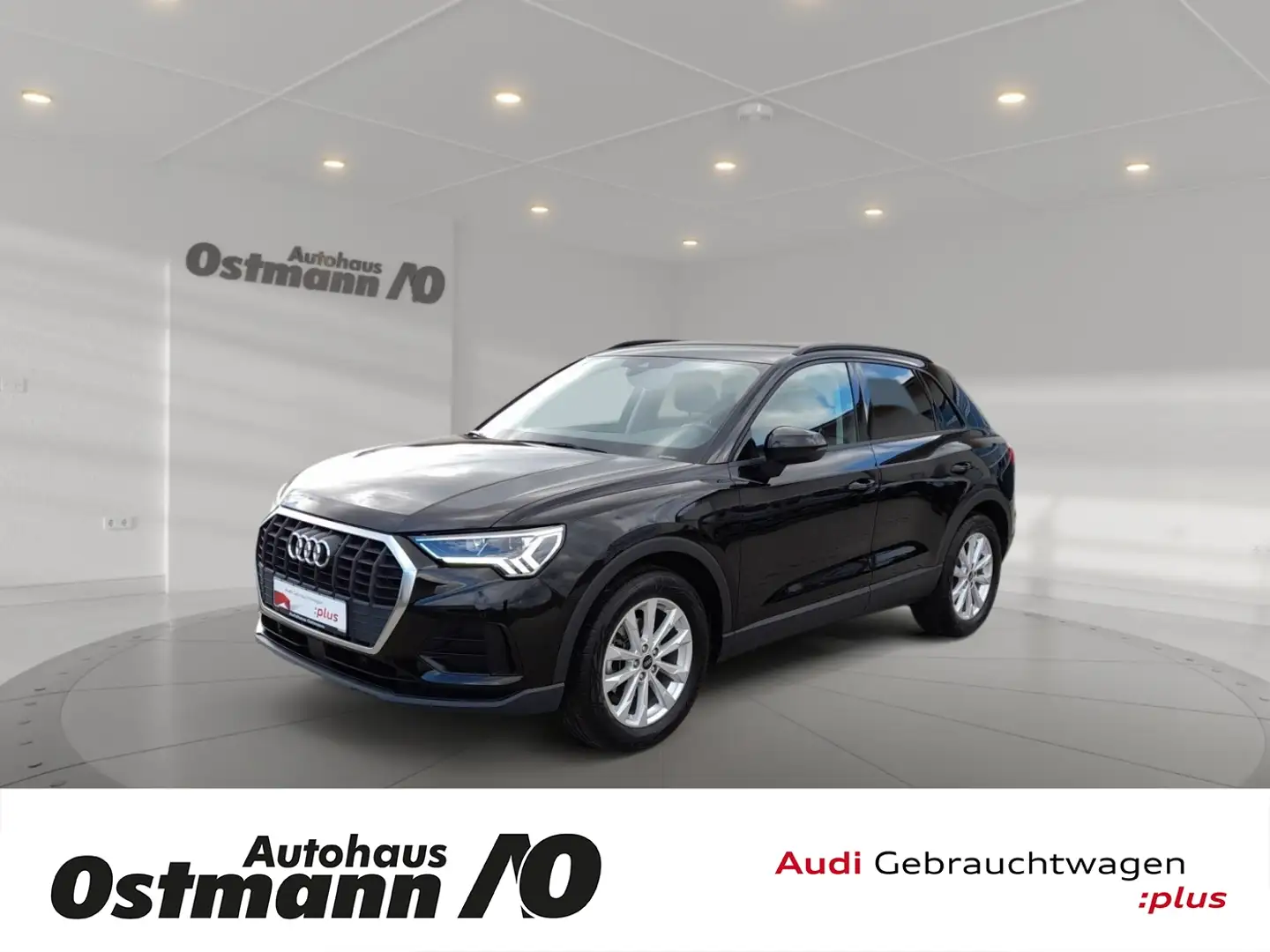 Audi Q3 35 TFSI LED ACC AHK RFK LM DAB KlimaA Schwarz - 1