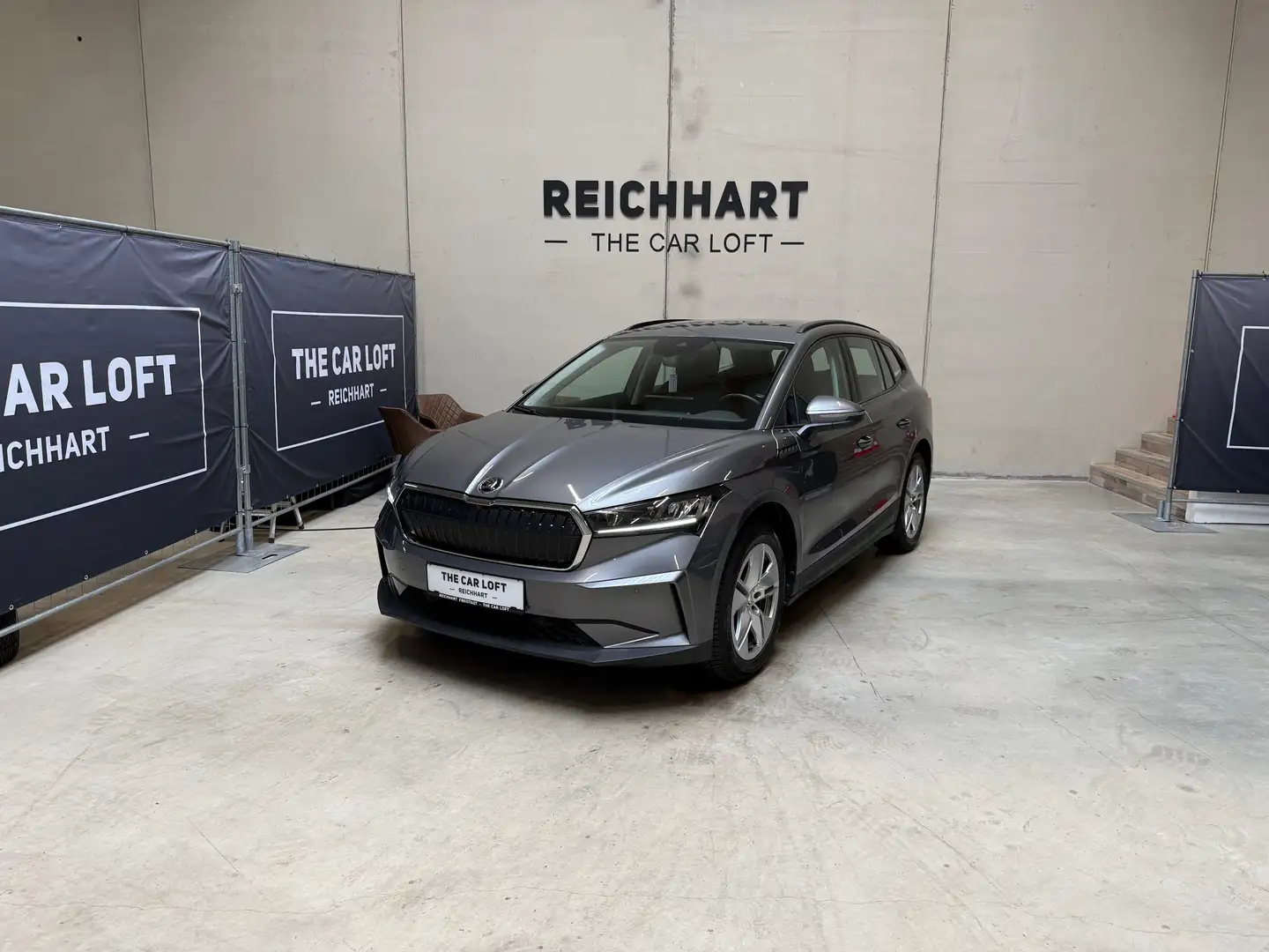 Skoda Enyaq 50 Loft - SOH 94.6 Grau - 1