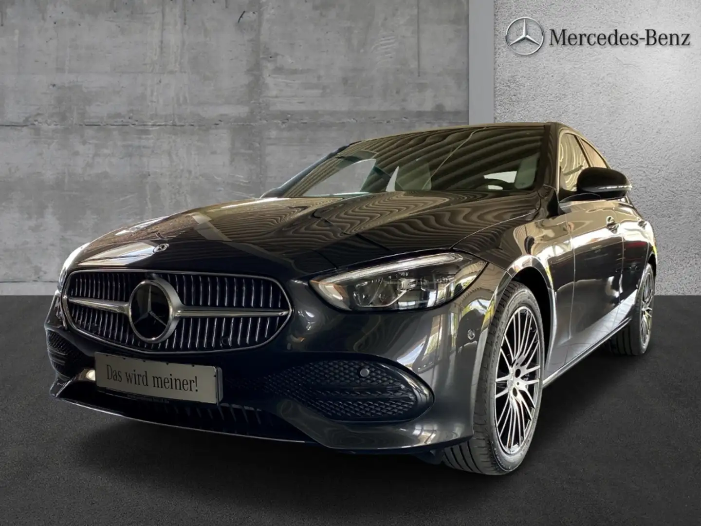 Mercedes-Benz C 180 AVANTGARDE ADVANCED+LEDER BEIGE+AHK+KAM+FAP+ Grau - 1