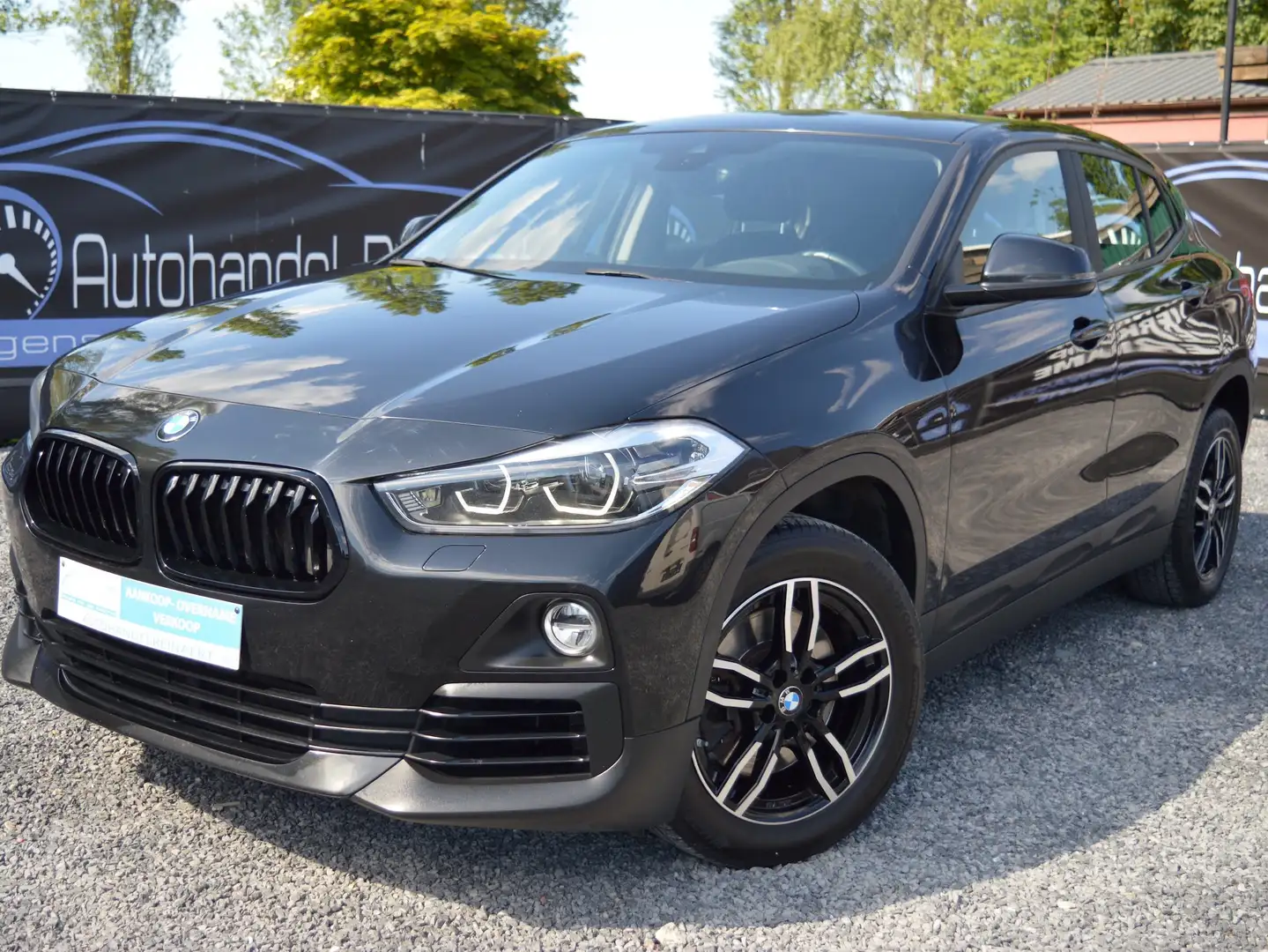 BMW X2 2.0iAS sDrive20, Automaat, Airco, 12m garantie Noir - 1