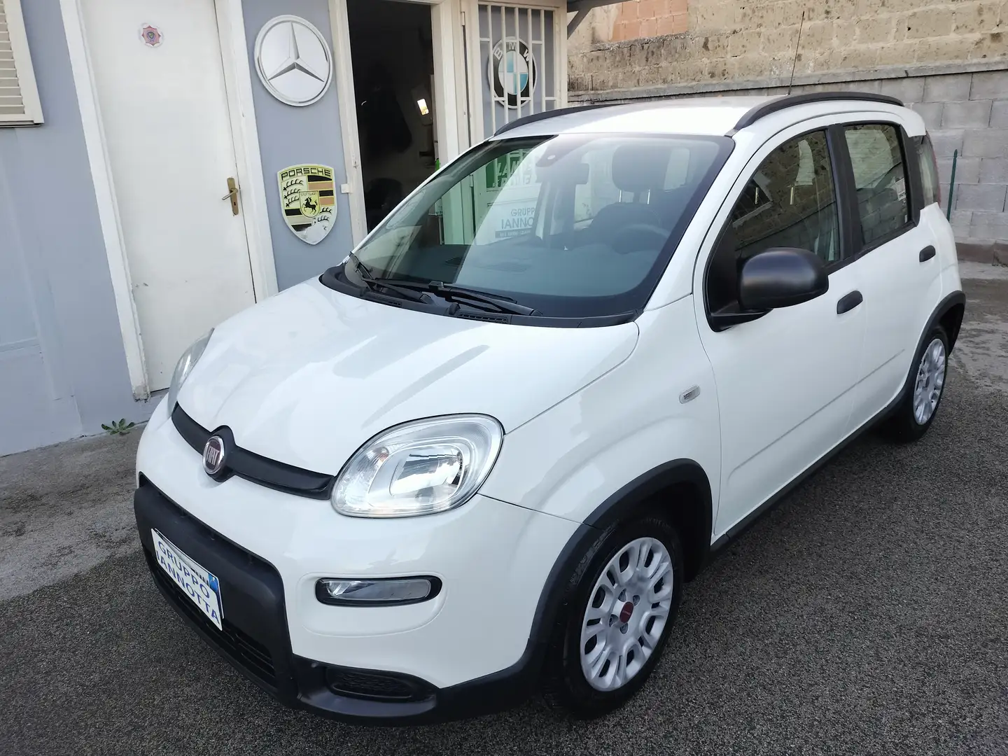 Fiat Panda 1.0 HYBRID NAVI ANDROID AUTO CAR PLAY SOLI KM 7596 Bianco - 1