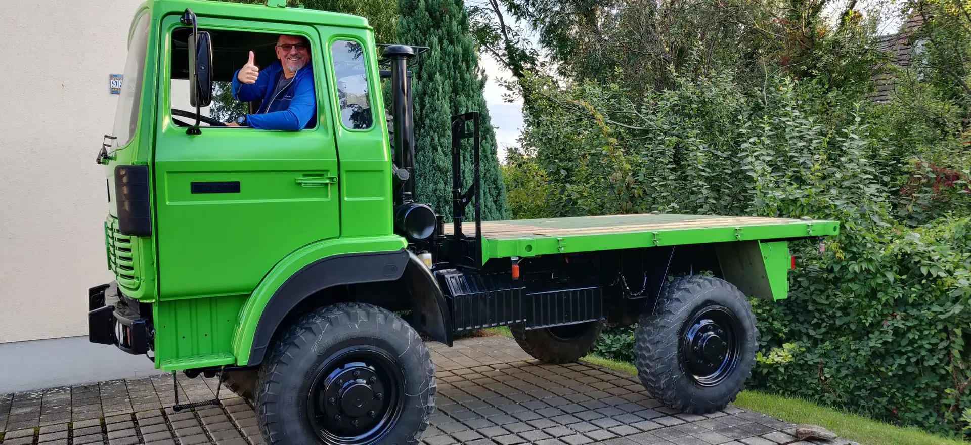 Trucks-Lkw Renault TRM 2000 Zöld - 1