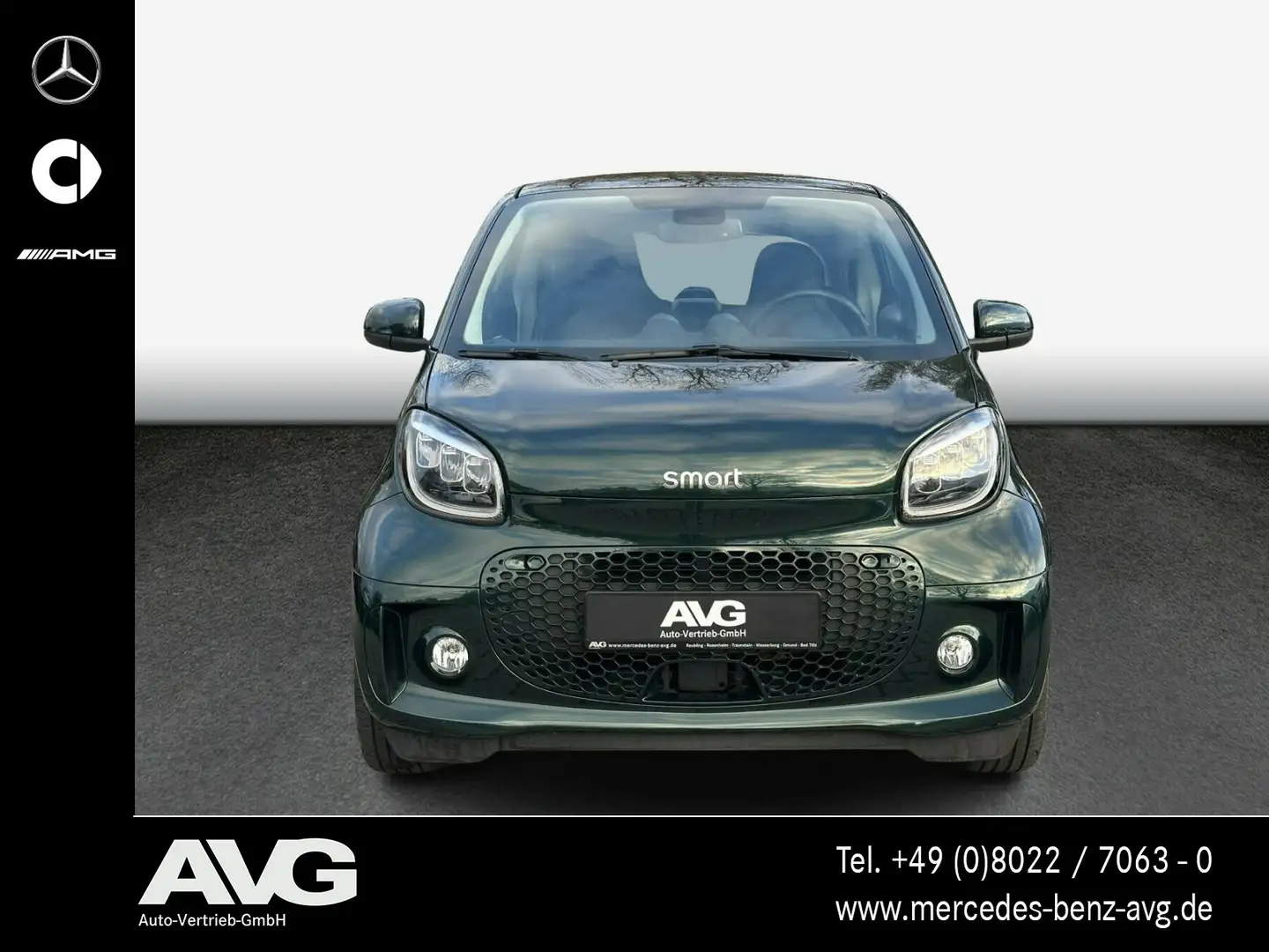 smart forTwo smart EQ fortwo Coupé 22 kW Exclusive JBL Carbon Vert - 2