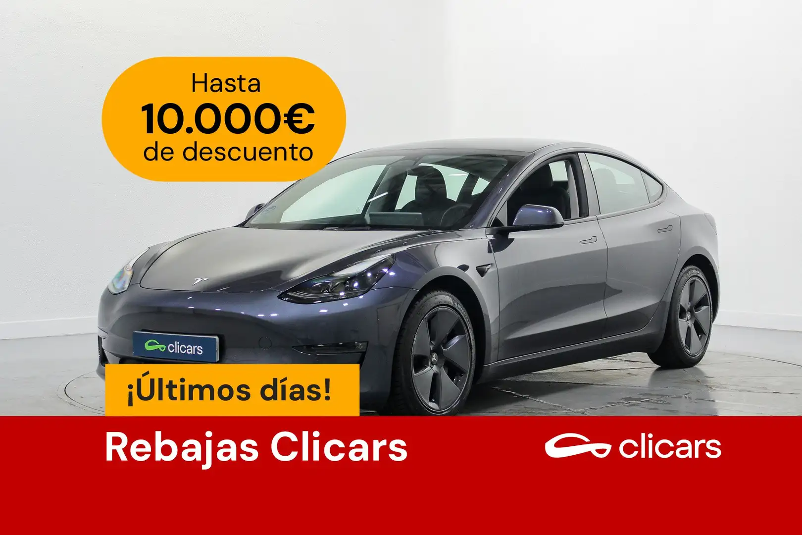 Tesla Model 3 Long-Range Dual Motor AWD Gris - 1