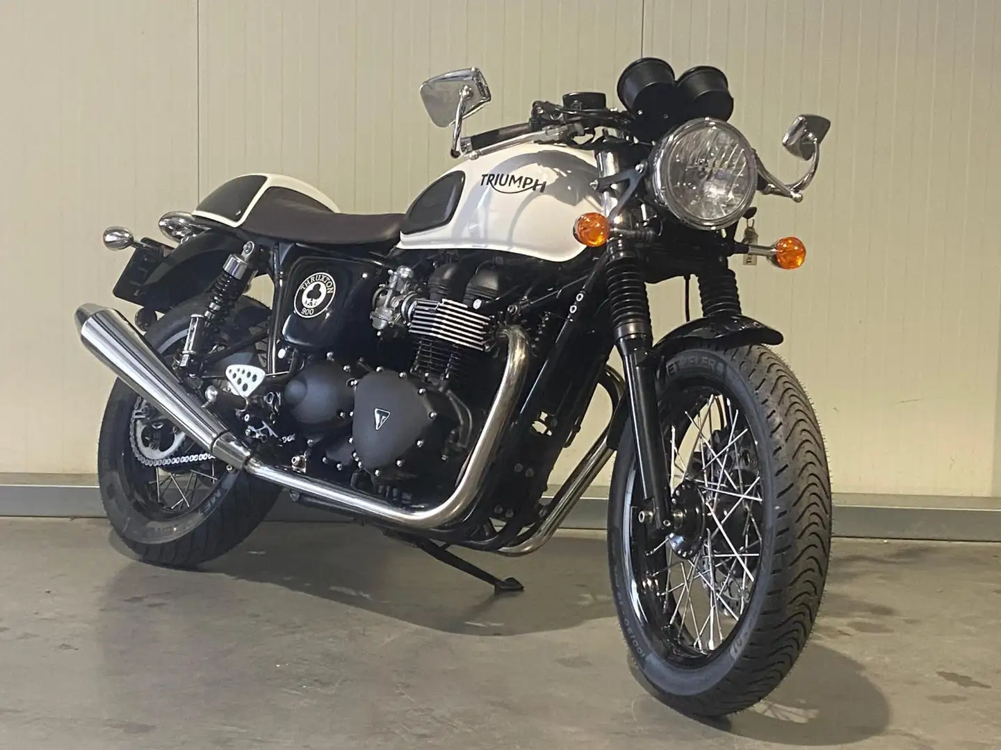 Triumph Thruxton 900 Ace SE | Topstaat! | 2 sets uitlaten Wit - 1
