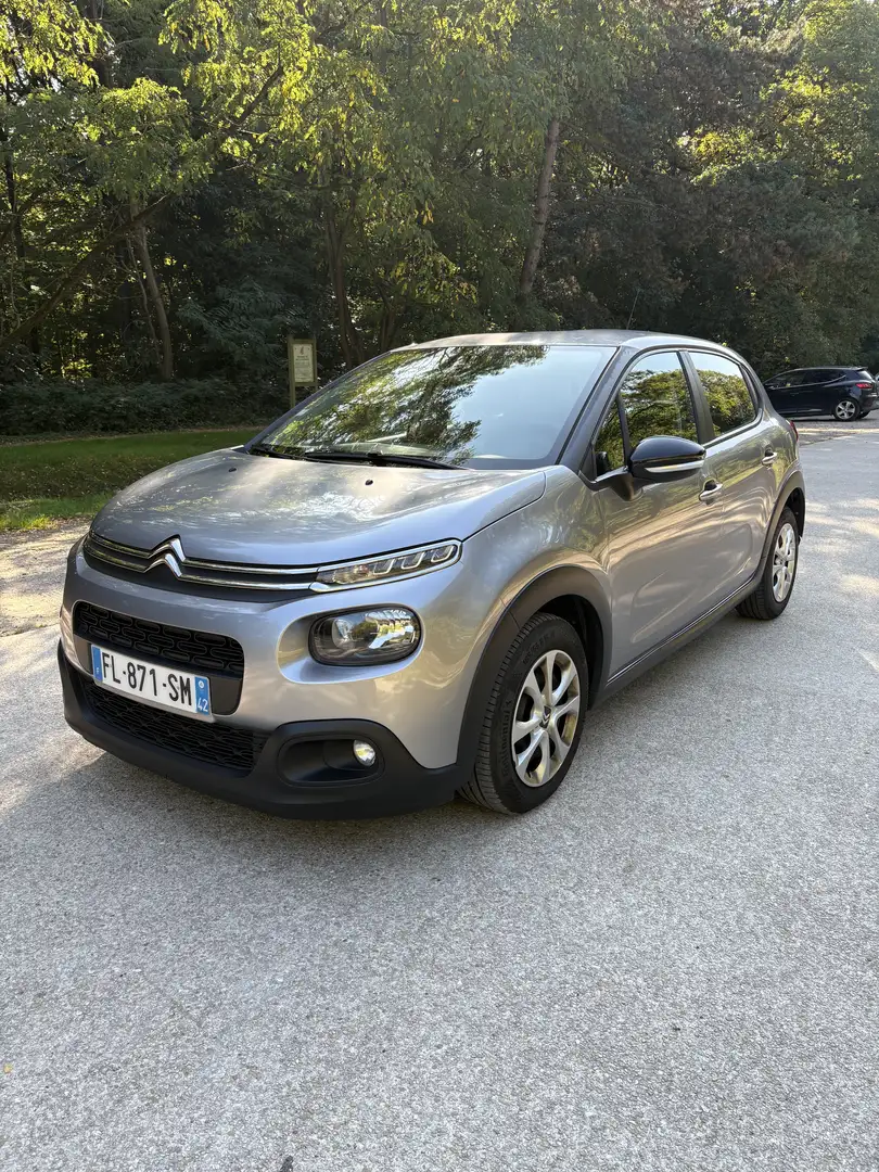 Citroen C3 C3 BlueHDi 100 S Gris - 1