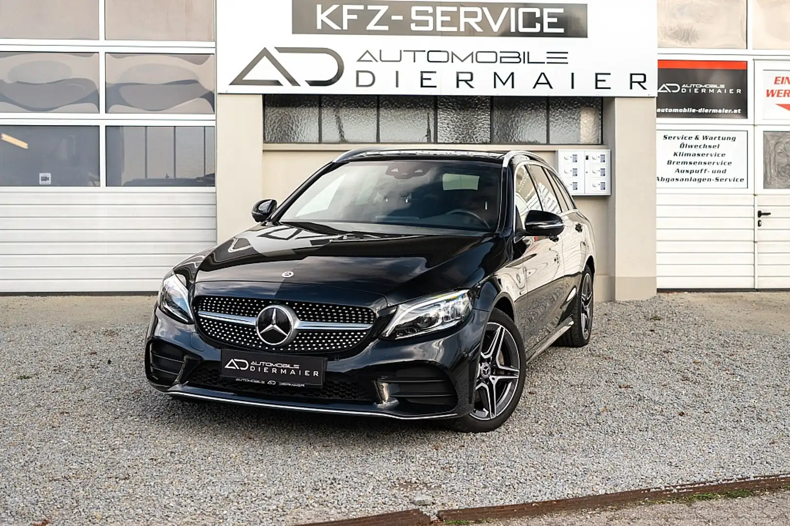 Mercedes-Benz C 300 de T AMG Line '''DIGI*LED*PANO*BURMESTER Czarny - 1