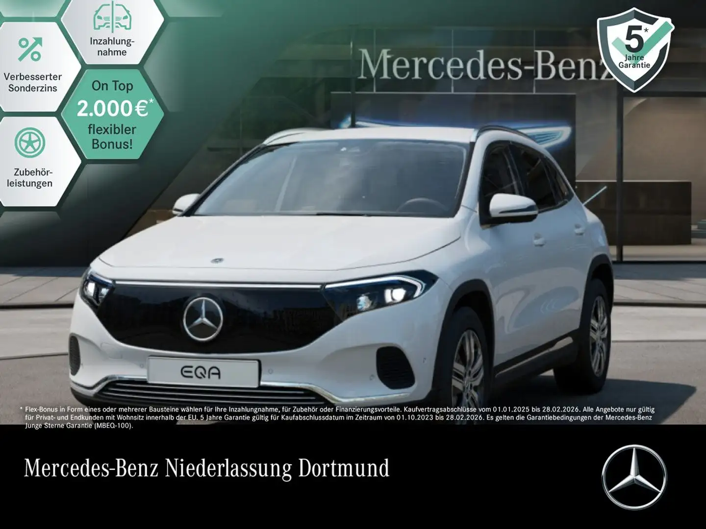 Mercedes-Benz EQA 250 PROG+ADVANCED+KAMERA+SPUR Wit - 1