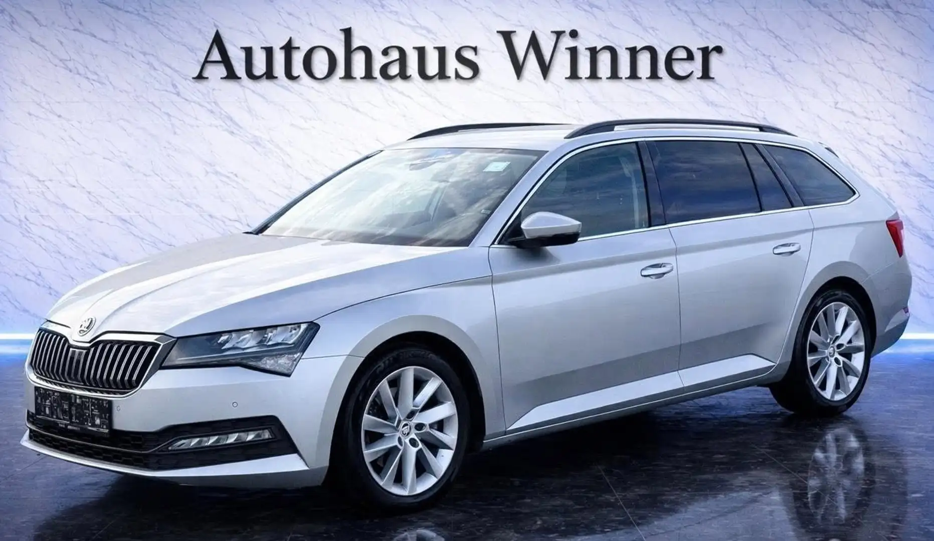 Skoda Superb 2.0 TDI 150 PS Facelift Neues Modell Erstbesitz Grau - 2