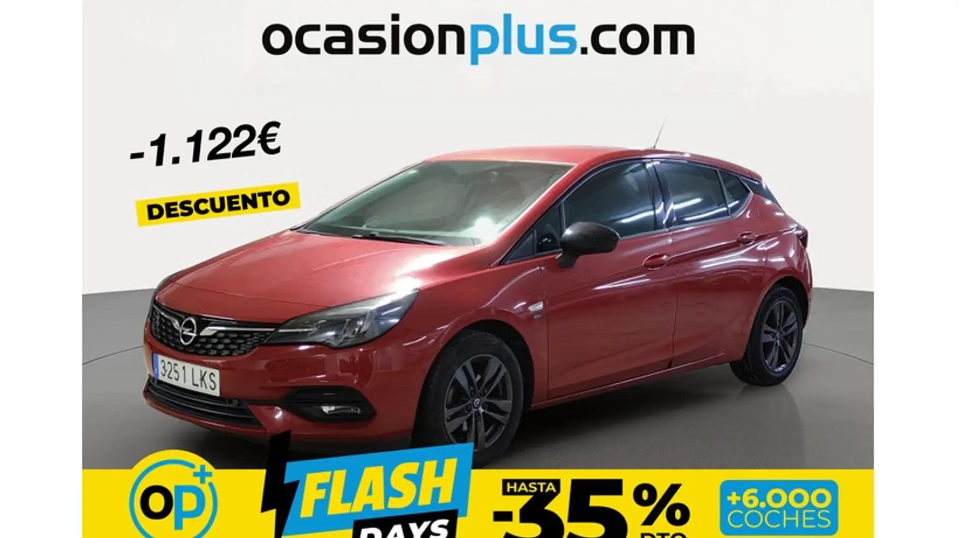 Opel Astra 1.2T S/S 2020 110 Rot - 1