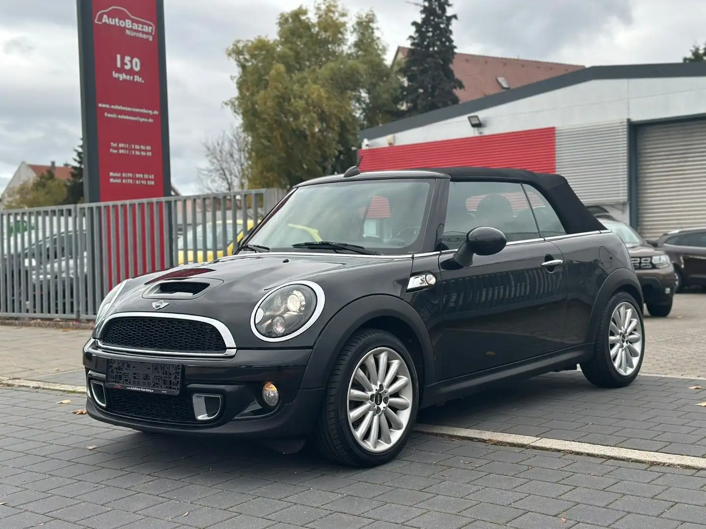 MINI Cooper S COOPER S Cabrio / Leder / PDC / Scheckheft Schwarz - 1