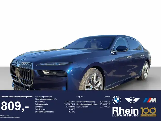 Bmw i7 xDrive60 Limousine Navi.LED.ACC.B&W.Pano.360°