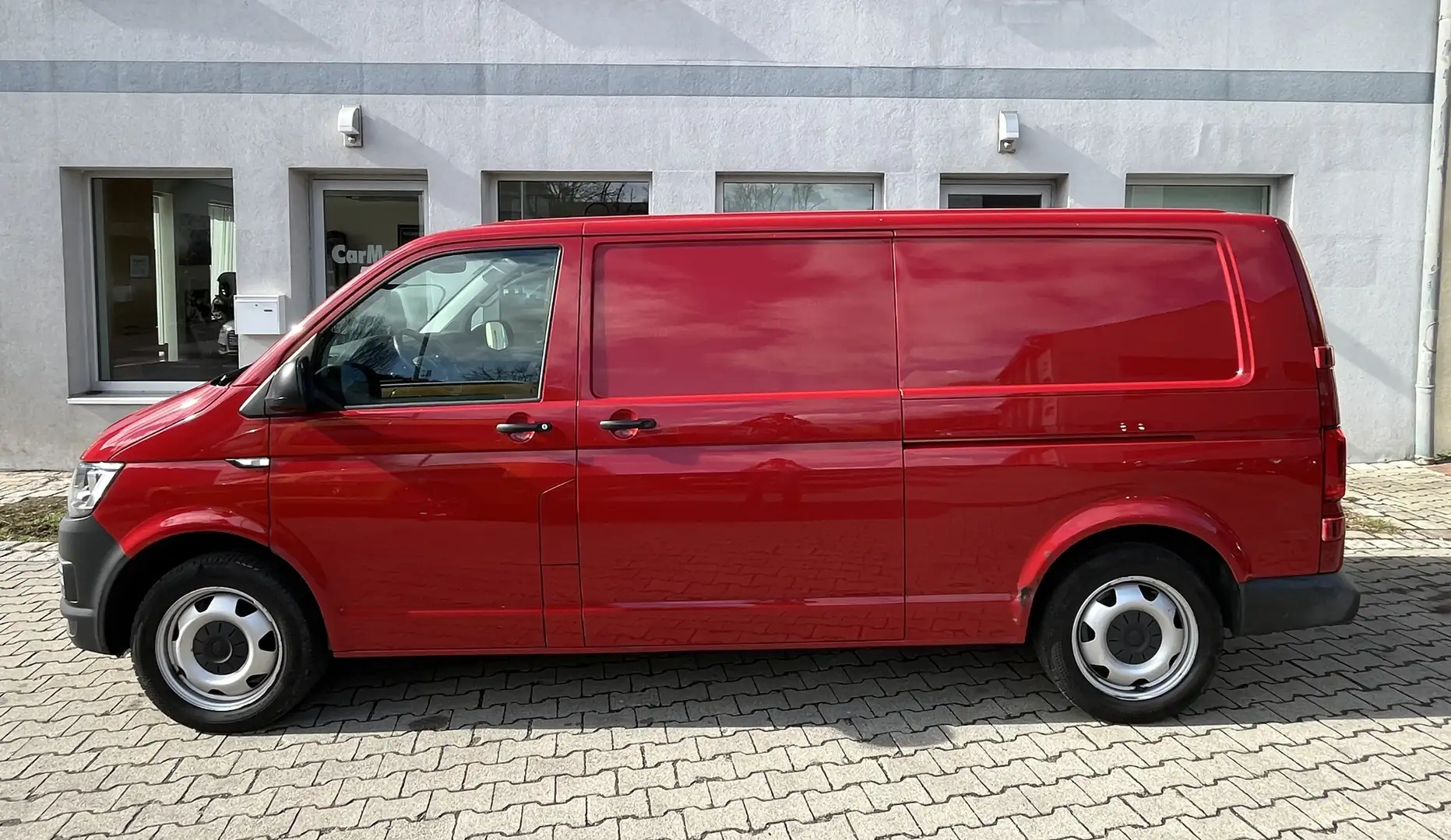 Volkswagen T6 Transporter Kasten LR 2.0 TDI, 4Motion, DSG, Servicegepflegt Rot - 2
