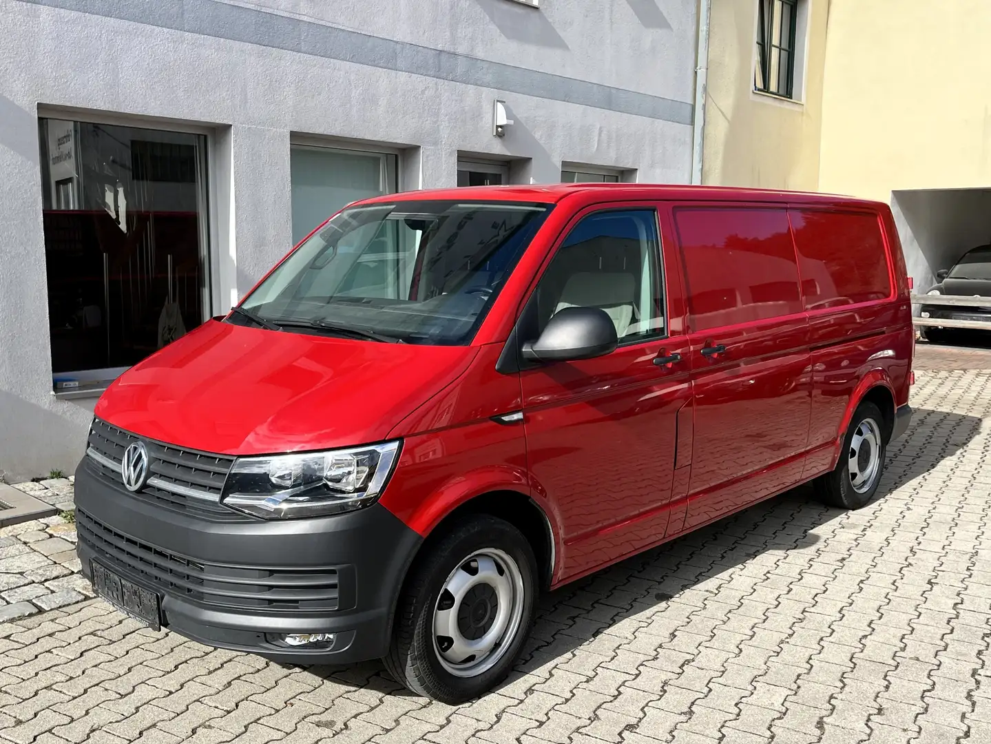 Volkswagen T6 Transporter Kasten LR 2.0 TDI, 4Motion, DSG, Servicegepflegt Rot - 1