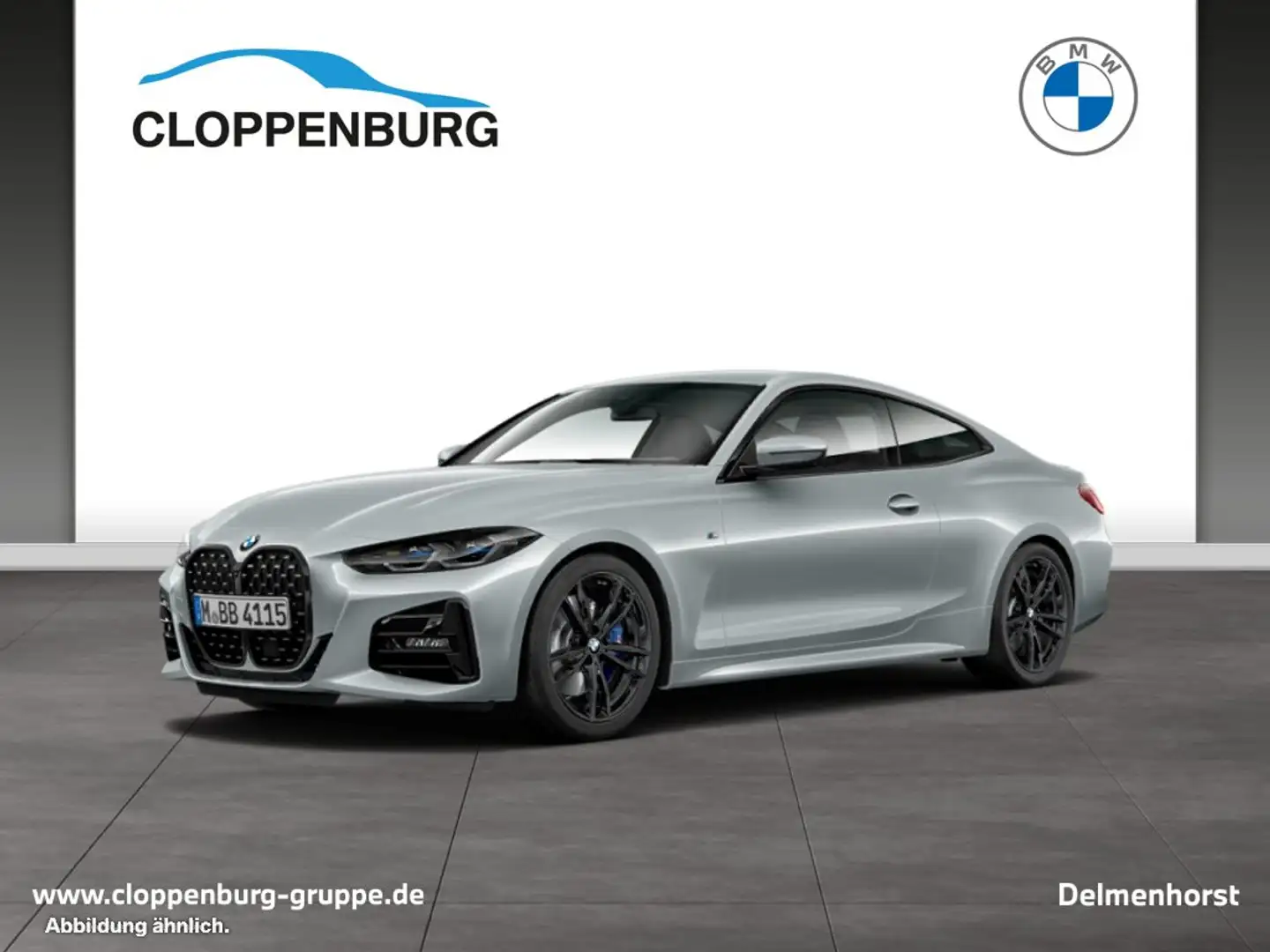 BMW 420 d Coupé M Sportpaket HK HiFi DAB LED WLAN Grijs - 1