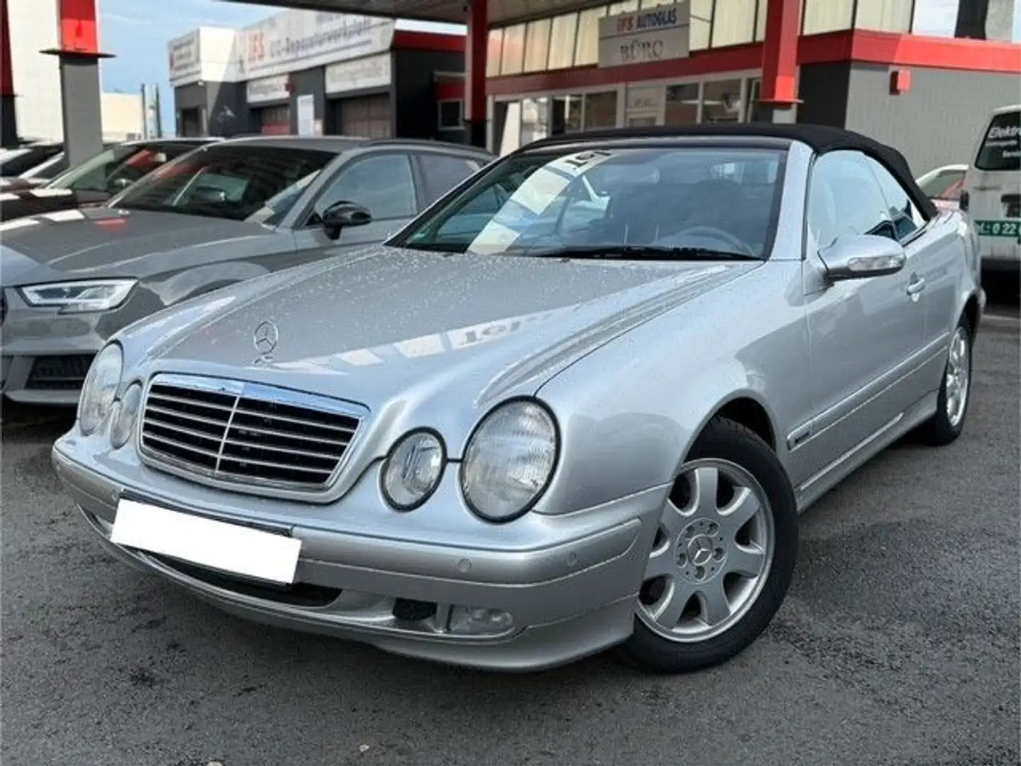 Mercedes-Benz CLK 200 KOMPRESSOR 2 HAND NUR 46330 KM Argent - 1
