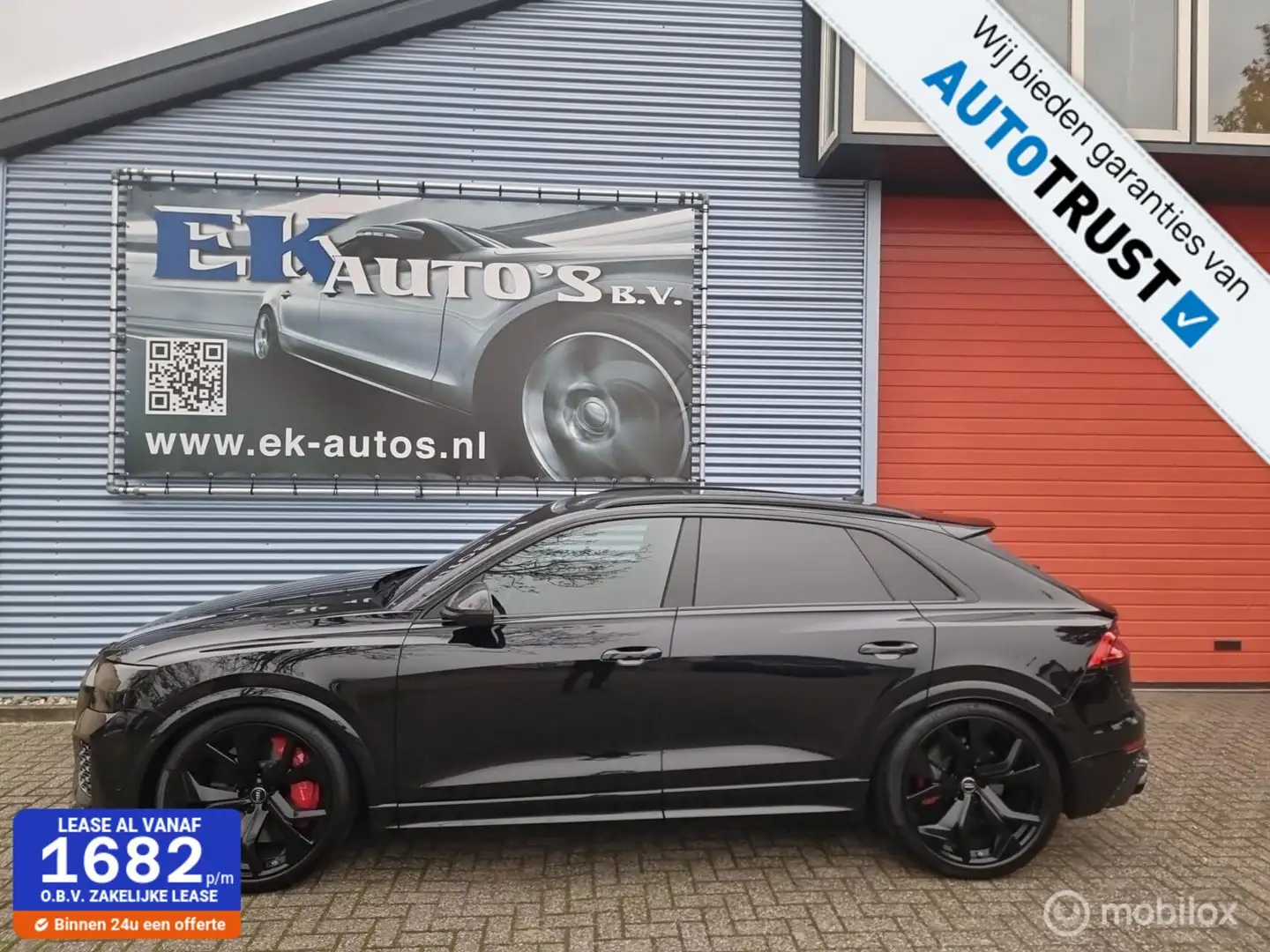 Audi RS Q8 4.0 TFSI RS Q8 quattro 601pk. Topstaat !! Vol !! Noir - 1
